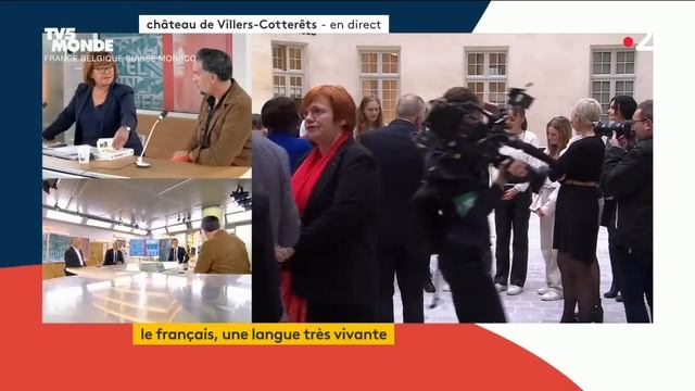 Inauguration de la Cité internationale de la langue française avec Emmanuel Macron смотреть онлайн