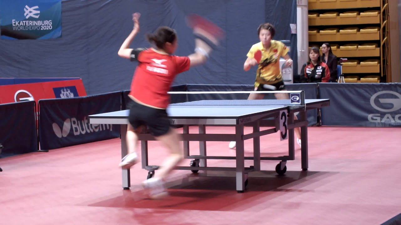 RUSSIAN OPEN 2013. TABLE TENNIS WU YANG vs FUJII YUKO смотреть онлайн
