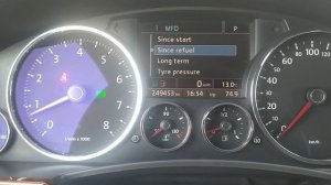 расход топлива на Тауреге 2008г