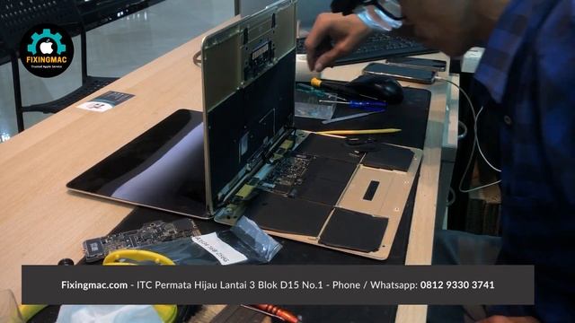 Penggantian Logicboard Macbook 12 inch A1534 смотреть онлайн