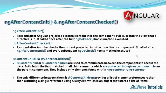 LifeCycle Hook methods Angular-Part2 | #Angular10 #Angular10Tutorial #WaveTutorials смотреть онлайн