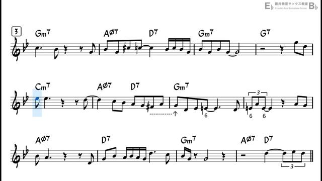 Blues Walk - Easy Solo Example for Tenor Sax смотреть онлайн