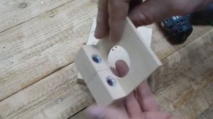 Кондуктор для шкантов своими руками  Conductor for DIY dowels