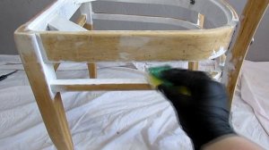 Новая жизнь Бабушкиного стула\Реставрация  старого стула! Restoration of an old chair!