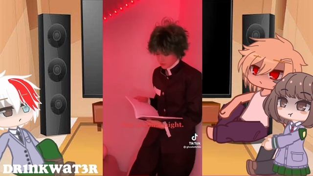 Mha react to middle school deku angst|part 1| смотреть онлайн