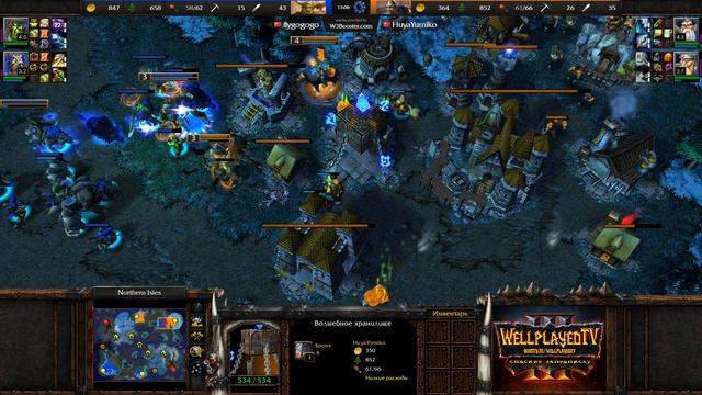 HUYA.YUMIKO Творит чудеса в Warcraft 3 Reforged смотреть онлайн
