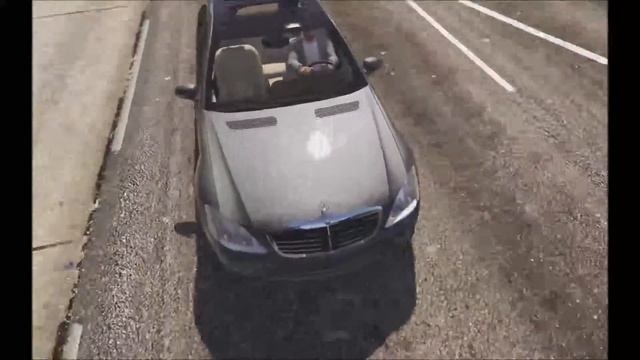 GTA V PC Mercedes Benz S Class W221Mod(Short vid) смотреть онлайн