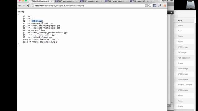 displayImages Part 04 Getting Started with scandir смотреть онлайн