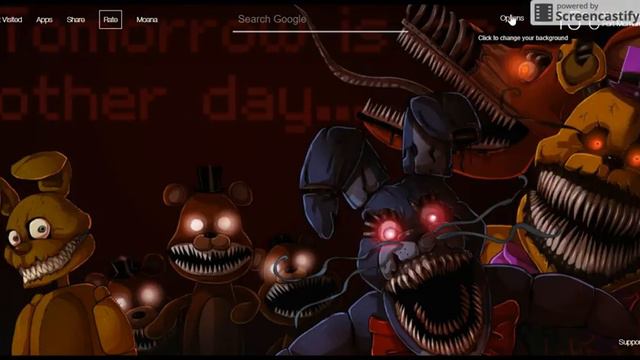 FNaf CHROME EXTENSION Themes for Google смотреть онлайн