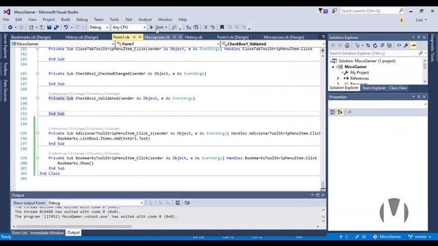 Como criar um Navegador Avançado no Visual Studio #4 - Favoritos смотреть онлайн