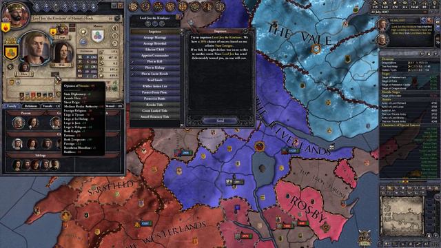 Crusader Kings 2: Game of thrones mod- Stannis #16 смотреть онлайн