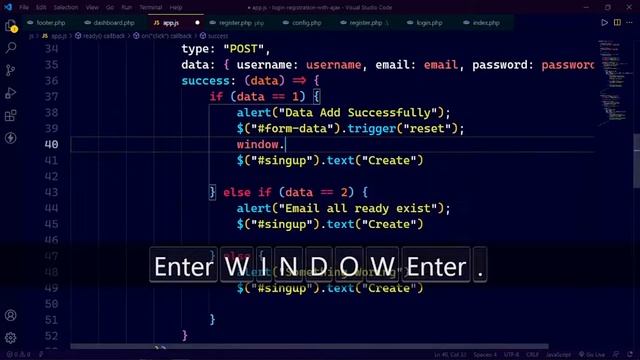 How to make user login in php and mysqli with ajax || php and ajax || Part - 2 смотреть онлайн