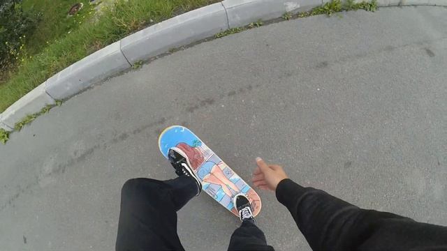 КАК СДЕЛАТЬ БИГ СПИН / Big Spin НА СКЕЙТЕ (скейт трюк) скейтбординг от первого лица смотреть онлайн