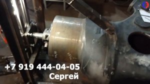 Расточка в размер 235 мм, с частичной наплавкой. Наружная проточка фаски «СТАНЭКСПЕРТ® МРНК59 ЦПУ»