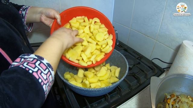 Рыба с картошкой по деревенски!!! смотреть онлайн