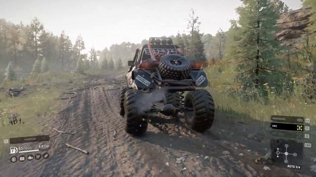 Snowrunner mods | Nissan Patrol GQ Driving Offroad | Drowned Land смотреть онлайн
