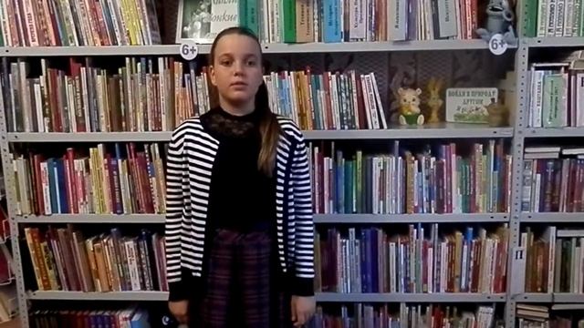 Страна читающая — Ангелина Гончаренко читает произведение «В синем небе...» (Никитин Иван) смотреть онлайн