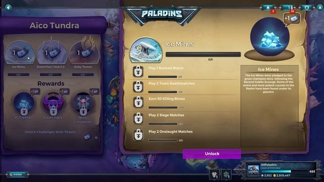 Paladins 4.2 Indomitable Trails of the Realm All Rewards, Challenges, Regions смотреть онлайн
