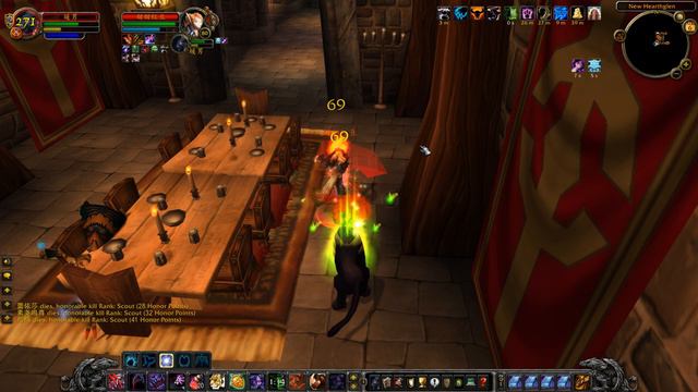 《WotLK Classic》How large is this little shadow priest's psychological shadow area?🤭 смотреть онлайн