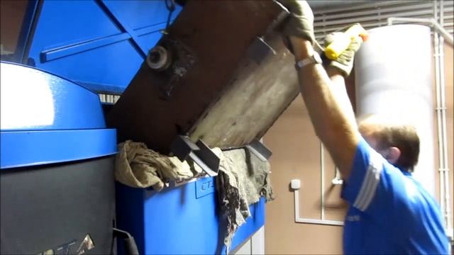 Подача угля для автоматического котла ZOTA Стаханов 40 смотреть онлайн