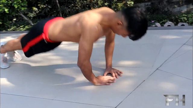 DIAMOND PUSH-UPS || for CHEST & TRICEPS смотреть онлайн