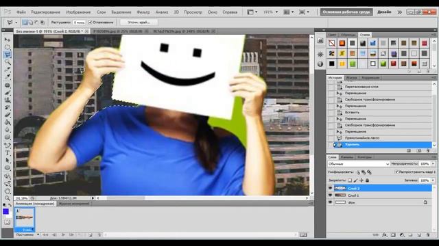 Как создать шапку для канала на YouTube с помощью программы Photoshop смотреть онлайн