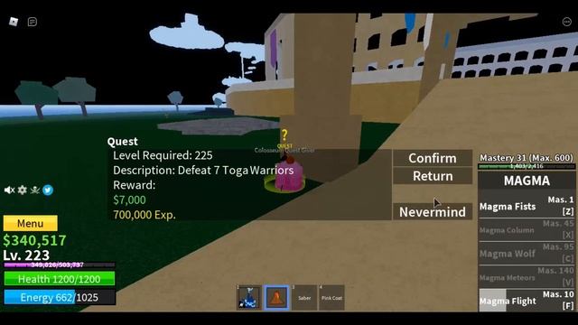 Всё заново в Blox Fruits #7(Нашёл Фрукт)Roblox! смотреть онлайн