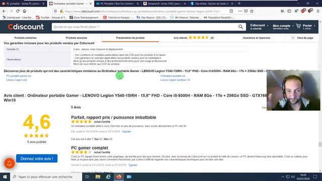 🔴 COMMENT BIEN CHOISIR SON PC PORTABLE SUR INTERNET ? смотреть онлайн