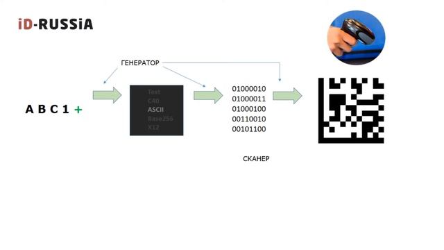 Как сканер декодирует штрих код смотреть онлайн
