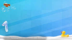 Рекламный ролик детских средств для душа компании Honey Kid