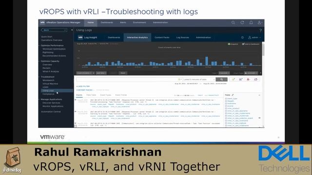 Rahul Ramakrishnan - 360 degree visibility using vRNI, vROPs and vRLI смотреть онлайн