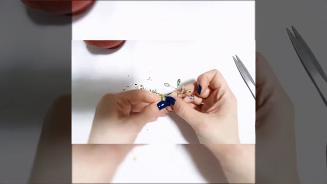 Плетение веточки для дерева. смотреть онлайн