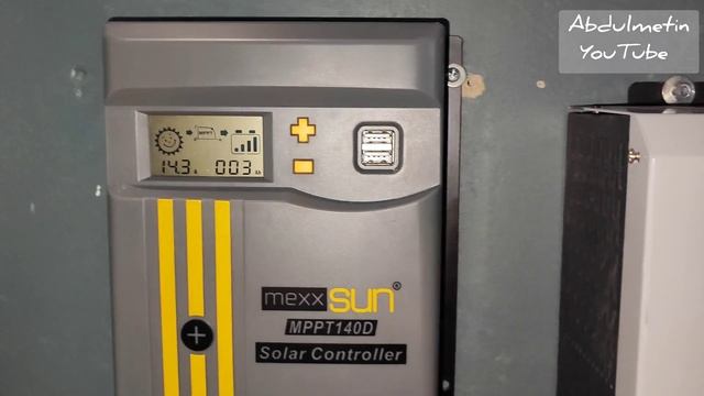 HARİCİ MEXXSUN MPPT ŞARJ KONTROL CİHAZI BAĞLANTISI