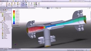 Элеватор водоструйный - визуализация работы