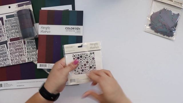 Product Share: Simple Stories Color Vibe Unboxing Boho, Darks, and 6x8 Pads смотреть онлайн