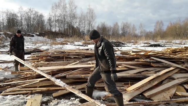 Где взять штакетник БЕСПЛАТНО??? | Едем за бесплатным штакетником. смотреть онлайн