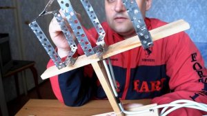 Простая антенна для приема цифрового телевидения DVB-T2 своими руками. Тройной квадрат. DIY.