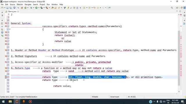 Components of a Method смотреть онлайн