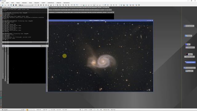 Capture the Whirlpool Galaxy M51 and Process in PixInsight & Photoshop смотреть онлайн