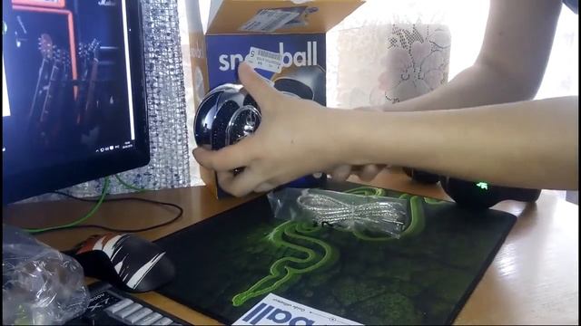 Микрофон Blue Microphones Snowball - BA Открытие и Тест смотреть онлайн