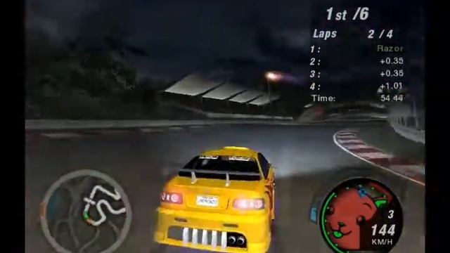 NFS UNDERGROUND 2 | URL Race With Honda Civic Part 2 смотреть онлайн