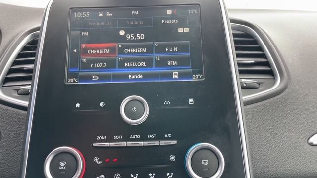 Renault Megane 4, Scenic 4 , Grand Scenic 4, le GPS et l'écran Tactile, le média, la radio, Réglage смотреть онлайн