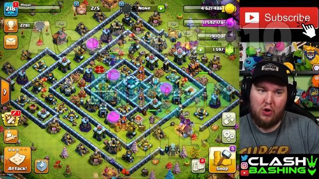 Playing on All 14 of My Clash of Clans Accounts in One Video! смотреть онлайн