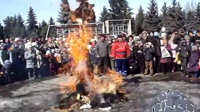 Сожжение Масленицы. MOV08294.MPG смотреть онлайн