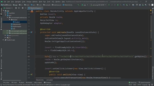 Realm Database Encryption | Part-9 | 2020 смотреть онлайн