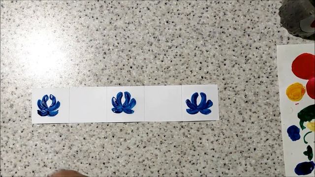 Узор в полосе из элементов гжельской росписи смотреть онлайн