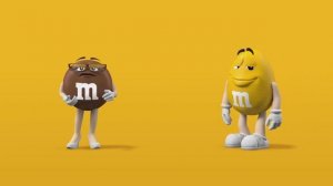 M&M’s®. С кем ты готов поделиться? - Коричневая и Желтый