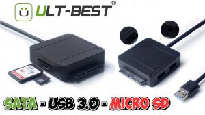 ? SATA III - USB 3.0 - MICRO SD ПЕРЕХОДНИК ДЛЯ HDD-SSD С АЛИЭКСПРЕСС ? ПОДКЛЮЧИТ ВСЕ