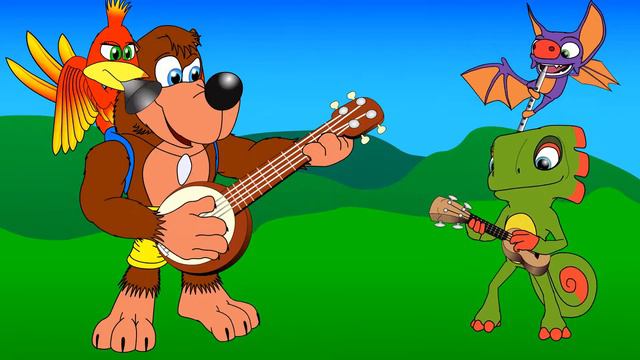 Duelling Banjo Yooka смотреть онлайн
