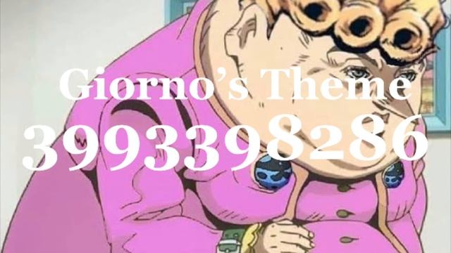 Giorno’s Theme (best part) Roblox ID смотреть онлайн